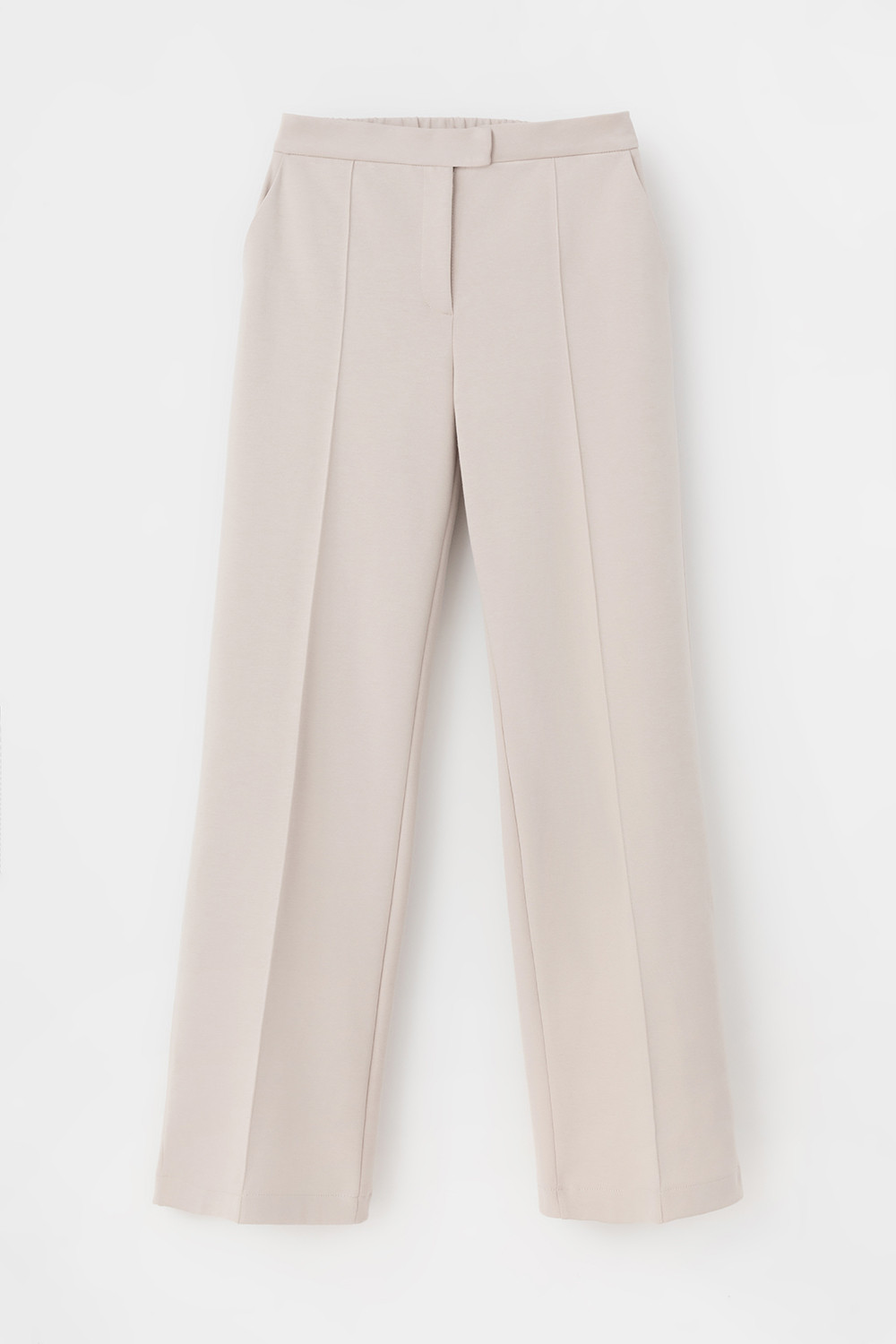 Брюки женские для мам, артикул: ЕВТ 4112, цвет: бежевый, фото 2