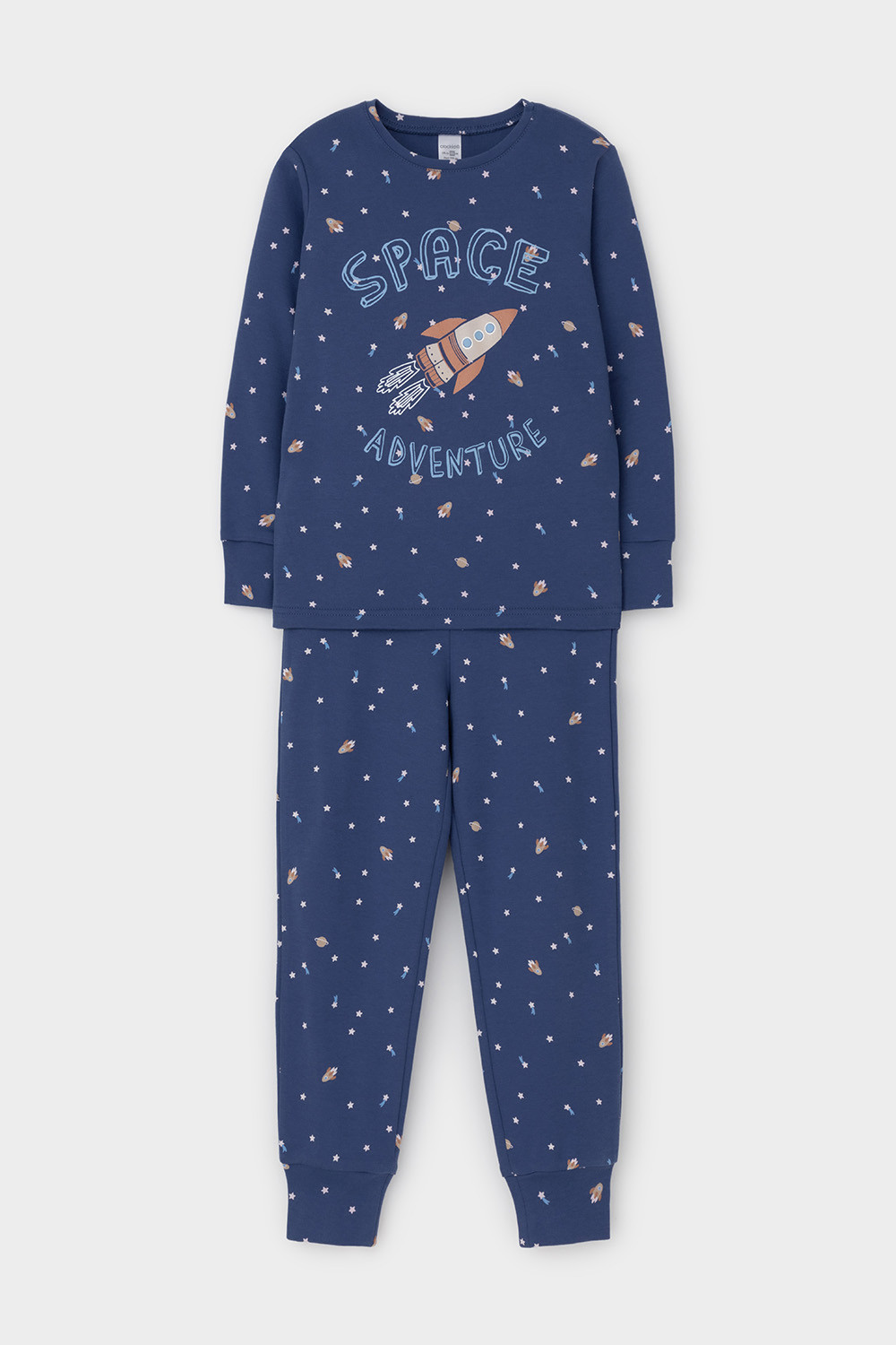Пижама для мальчика, артикул: К 1621, цвет: темно-синий, фото 2