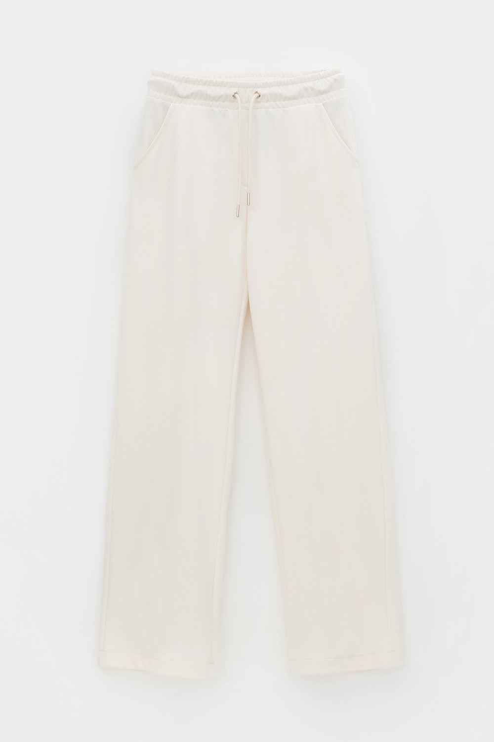 Брюки женские для мам, артикул: ЕВТ 4039/24, цвет: светло-бежевый, фото 2