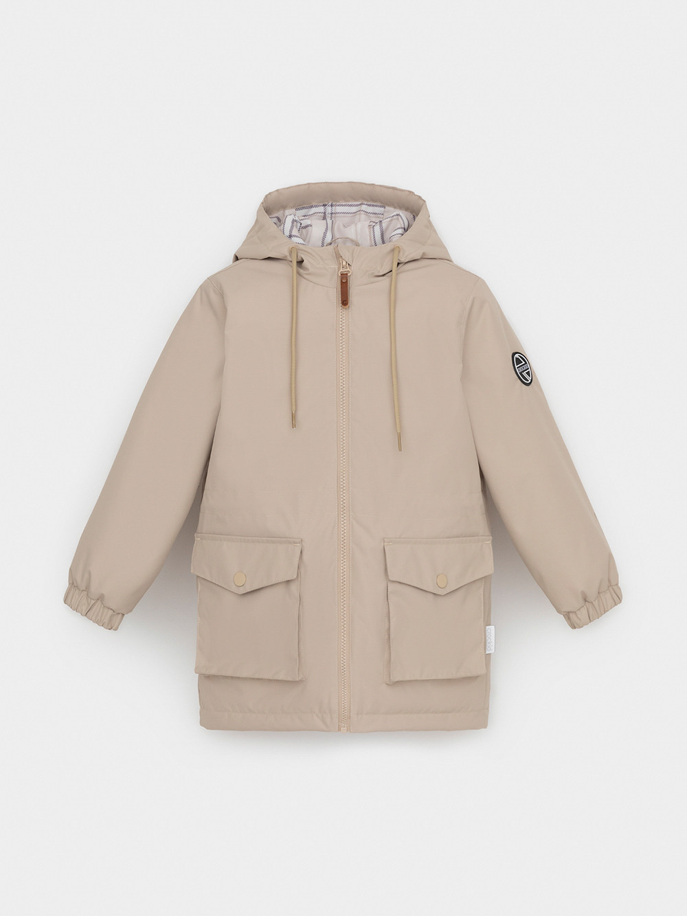 Куртки для мальчика, артикул: ВК 30150/1 УЗГ, цвет: бежевый, фото 2