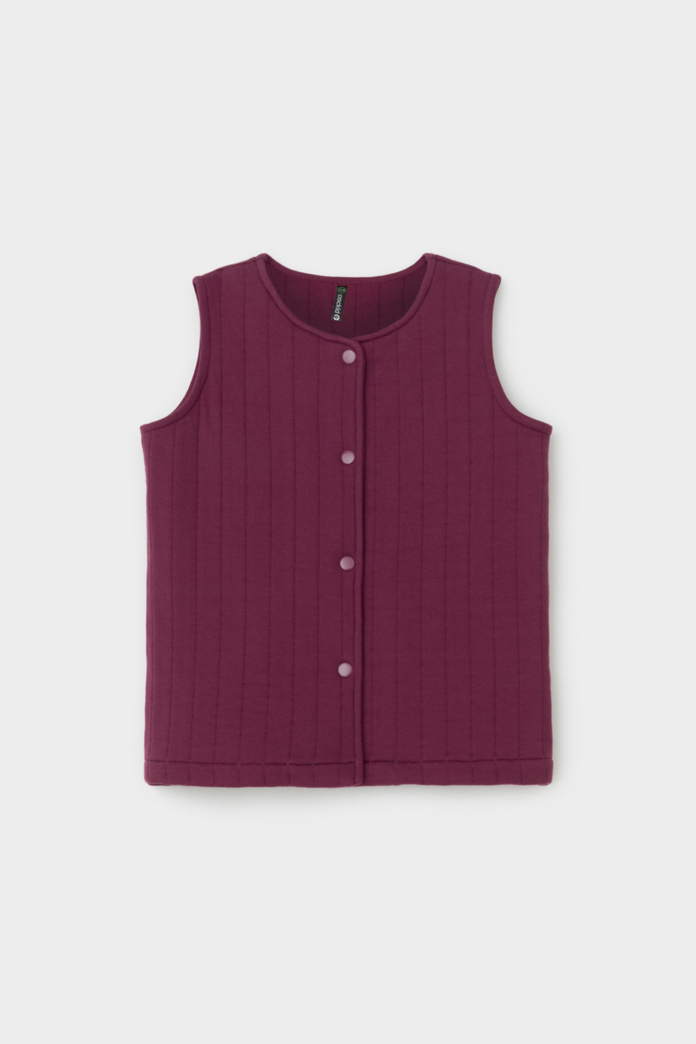 Жилеты для девочки, артикул: КР 302576, цвет: бордовый, фото 2