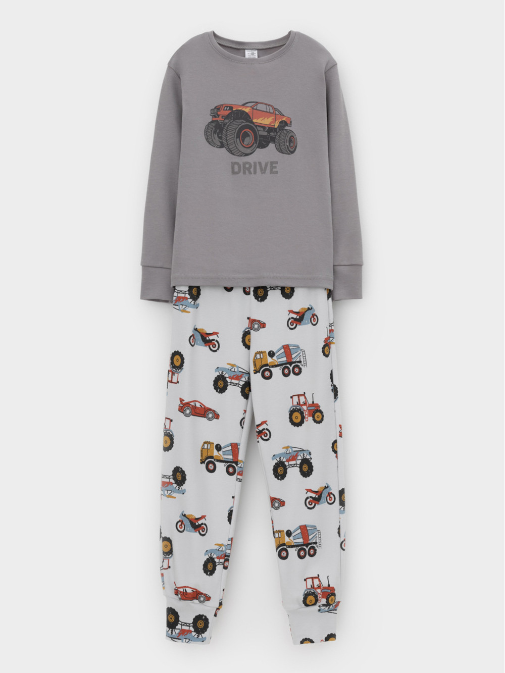 Пижама для мальчика, артикул: К 1541, цвет: серый, фото 2