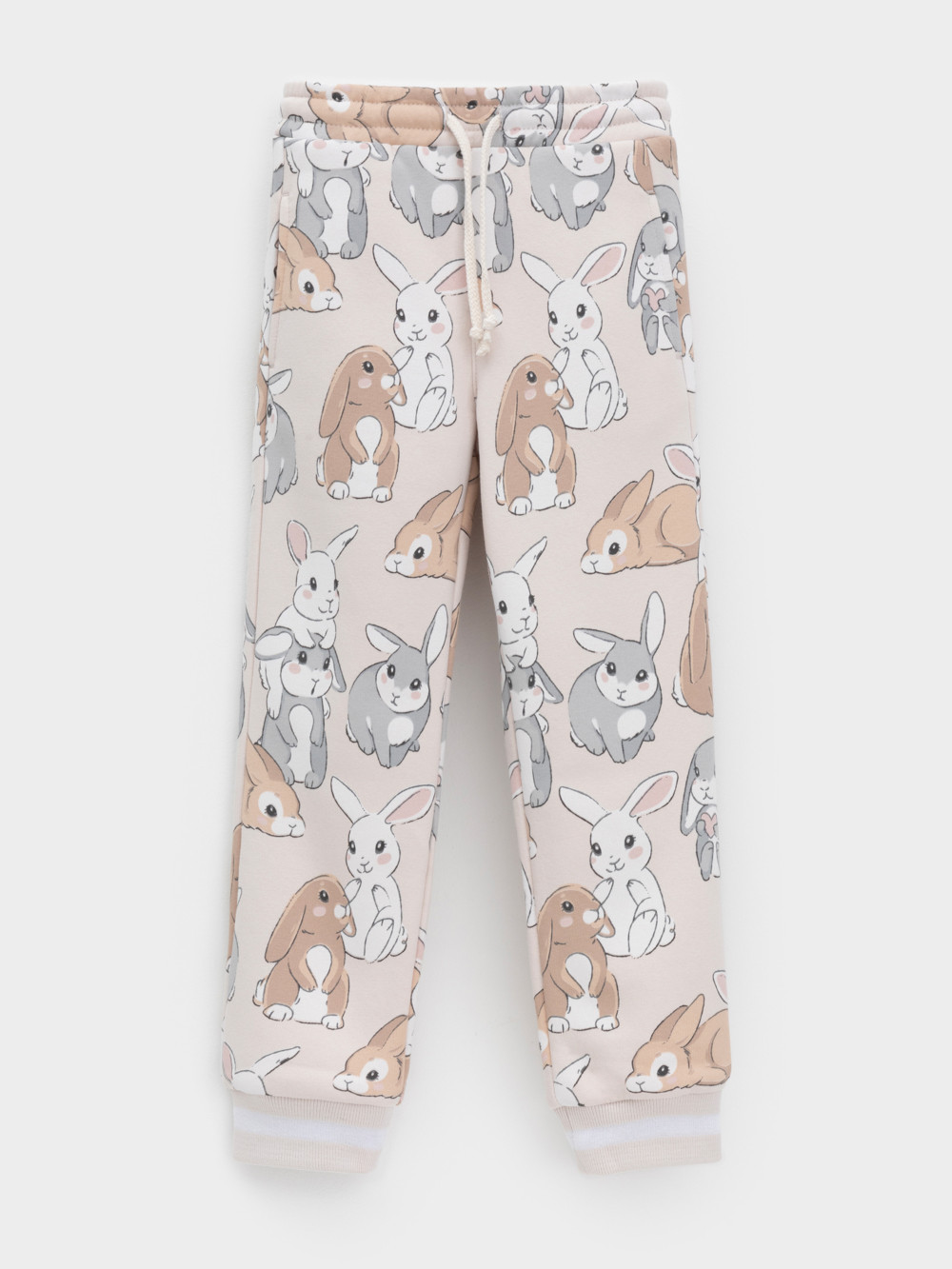 Брюки для девочки, артикул: КР 400885, цвет: бежевый, фото 2