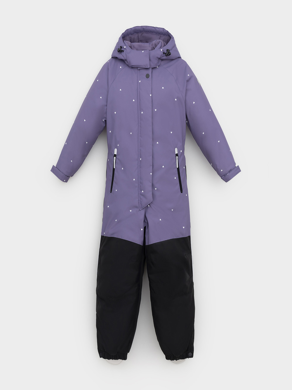 Комбинезоны утепленные для девочки, артикул: ВК 60127/н/3 УЗГ, цвет: фиолетовый, фото 2