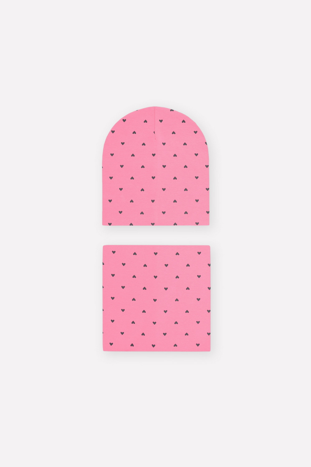 Шапка для девочки, артикул: К 8125, цвет: ярко-розовый, фото 2