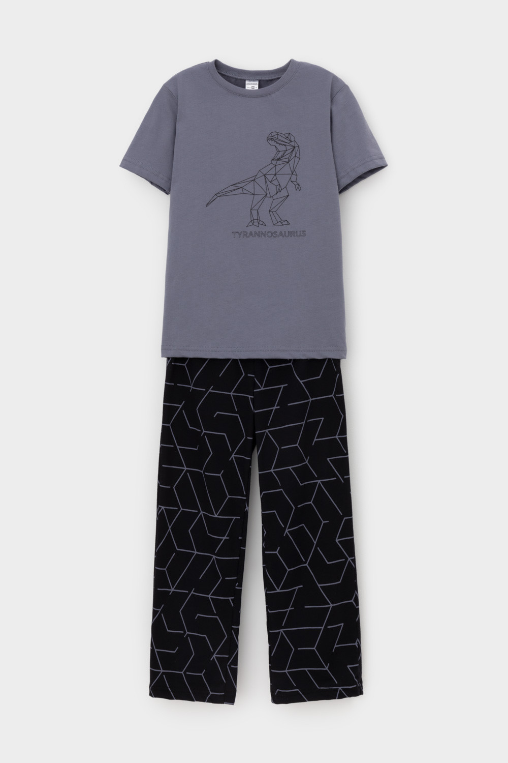 Пижама для мальчика, артикул: К 1599, цвет: темно-серый, фото 2