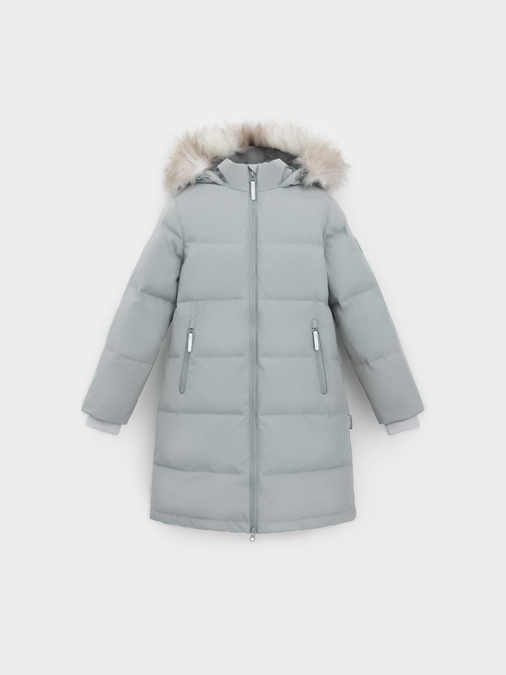 Пальто для девочки, артикул: ВК 34069/3 УЗГ, цвет: зеленый, фото 2