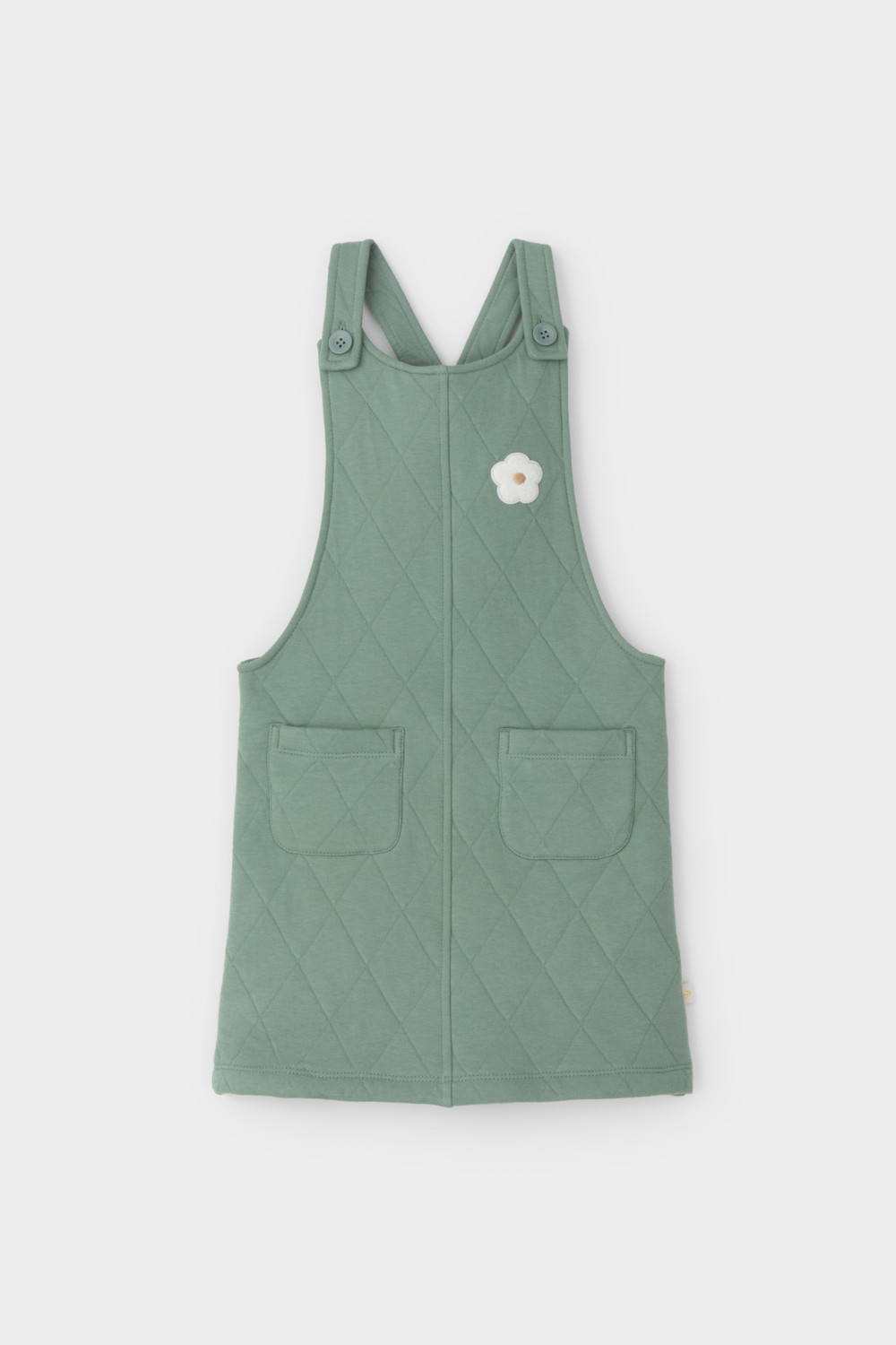 Сарафан для девочки, артикул: КР 5712, цвет: зеленый, фото 2