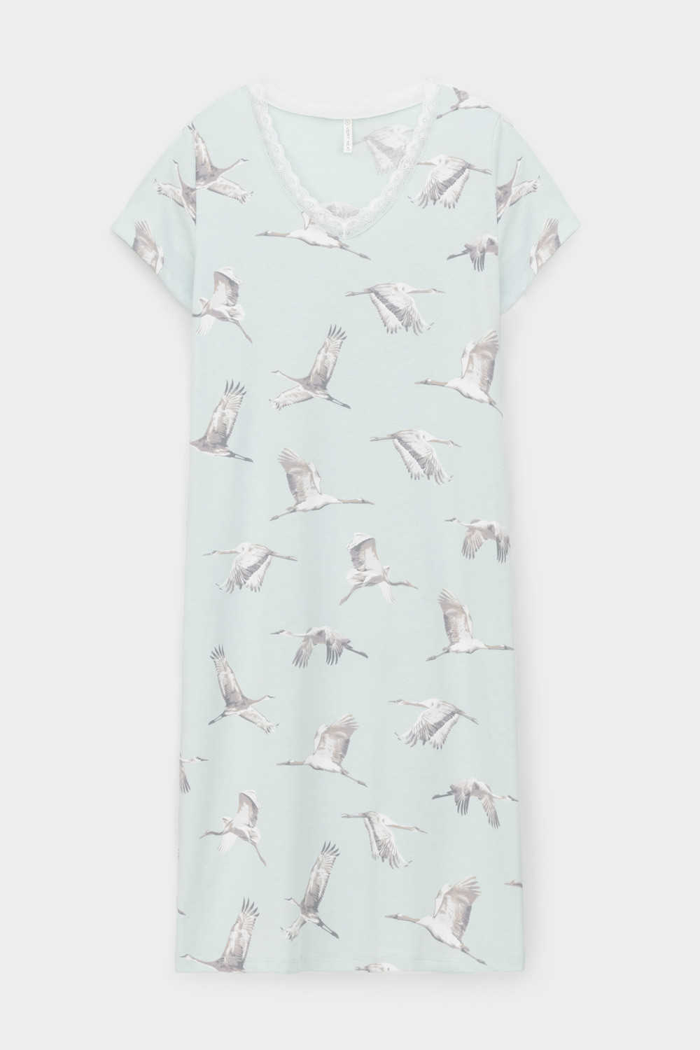 Сорочки ночные женские для мам, артикул: Е 10054, цвет: голубой, фото 2