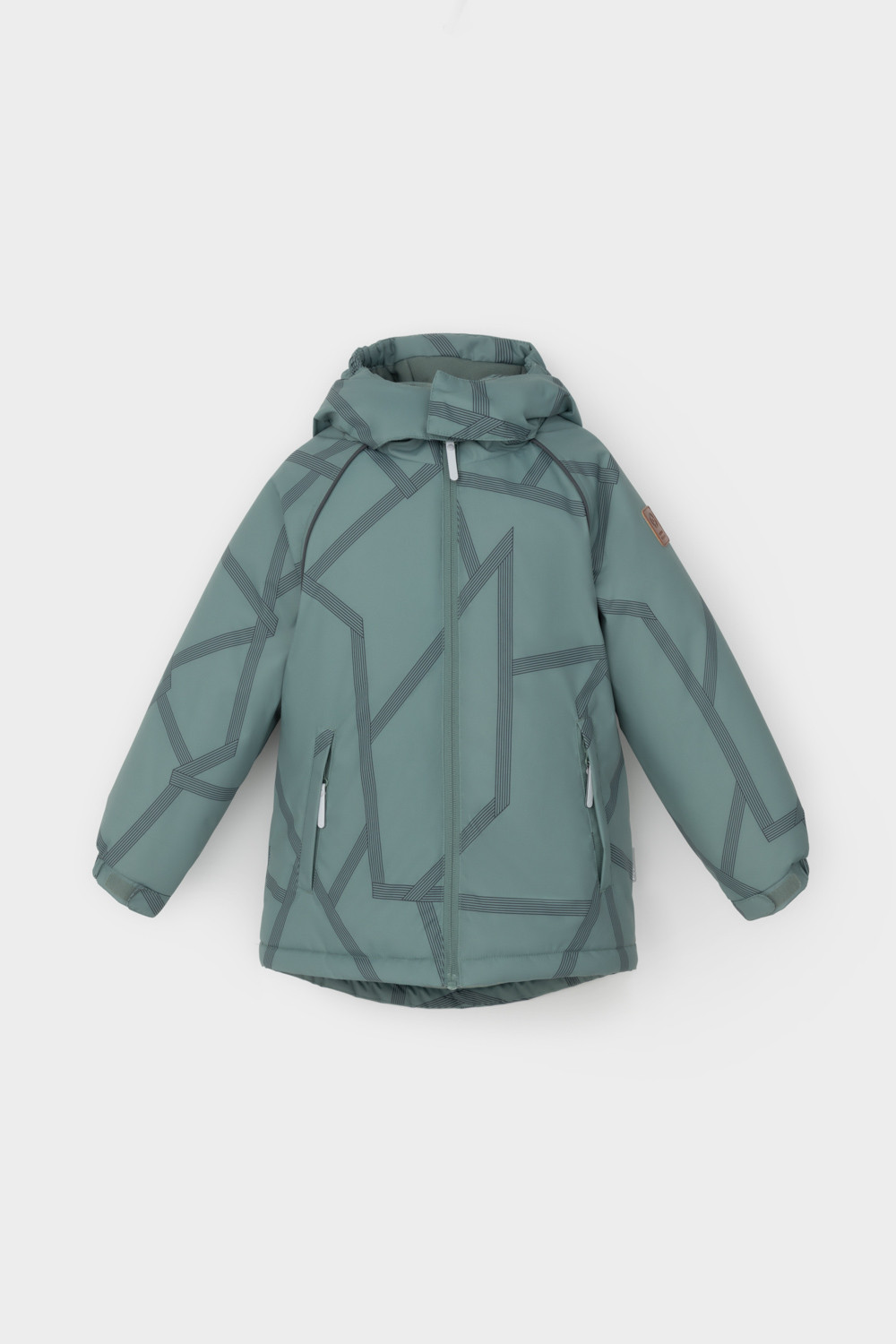 Куртки для мальчика, артикул: ВК 36087/н/7 ГР, цвет: зеленый, фото 2