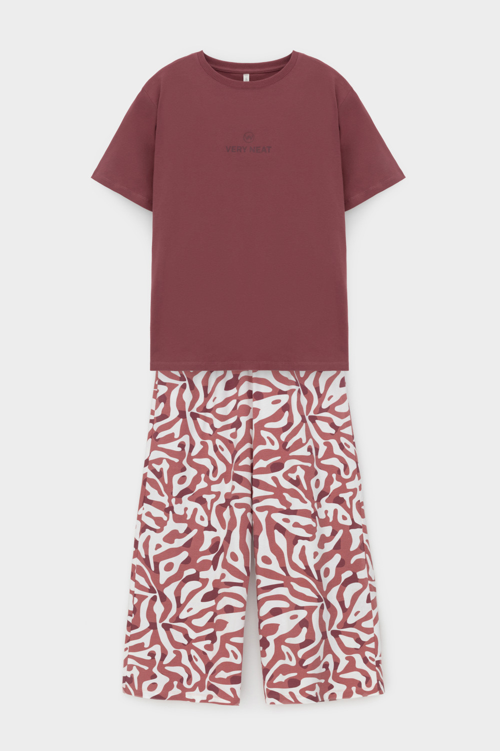 Комплекты для дома для мам, артикул: Е 20164, цвет: бордовый, фото 2