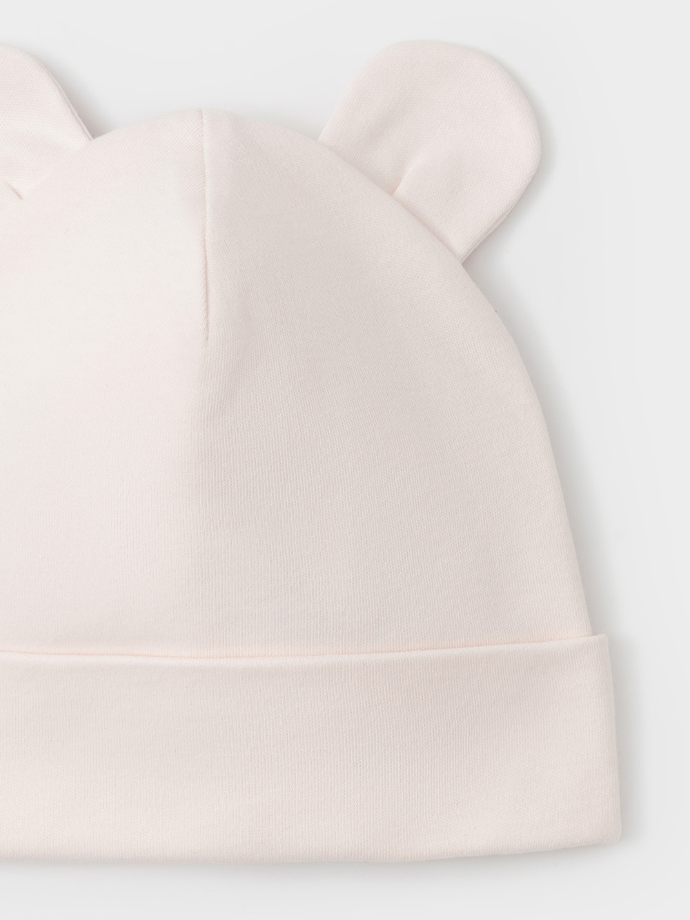 Шапочка ясельная для новорожденных, артикул: К 8093, цвет: светло-розовый, фото 2