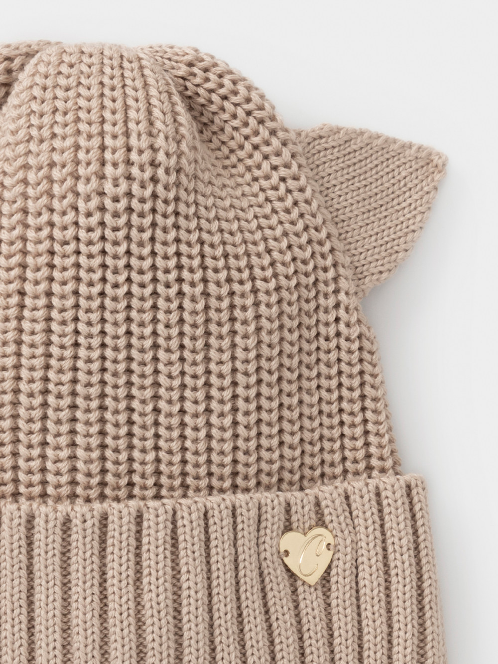 Шапка для девочки, артикул: КВ 20440, цвет: бежевый, фото 2