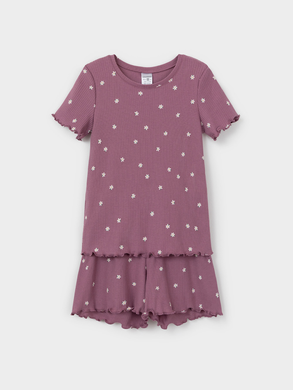 Пижама для девочки, артикул: К 1652, цвет: фиолетовый, фото 2