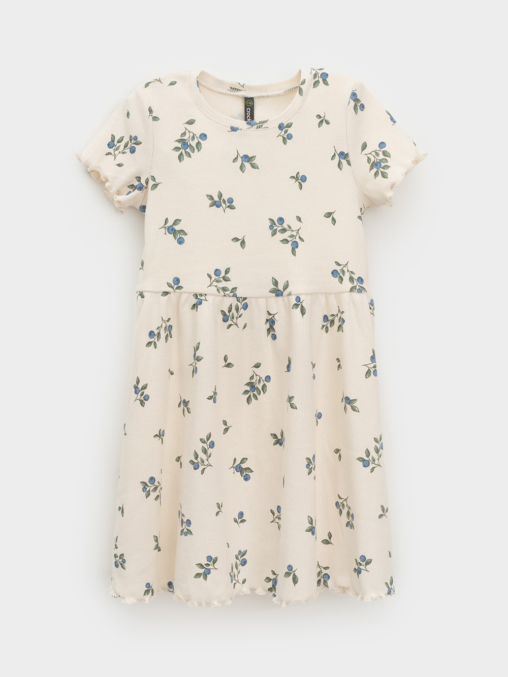 Платье для девочки, артикул: К 5793, цвет: бежевый, фото 2