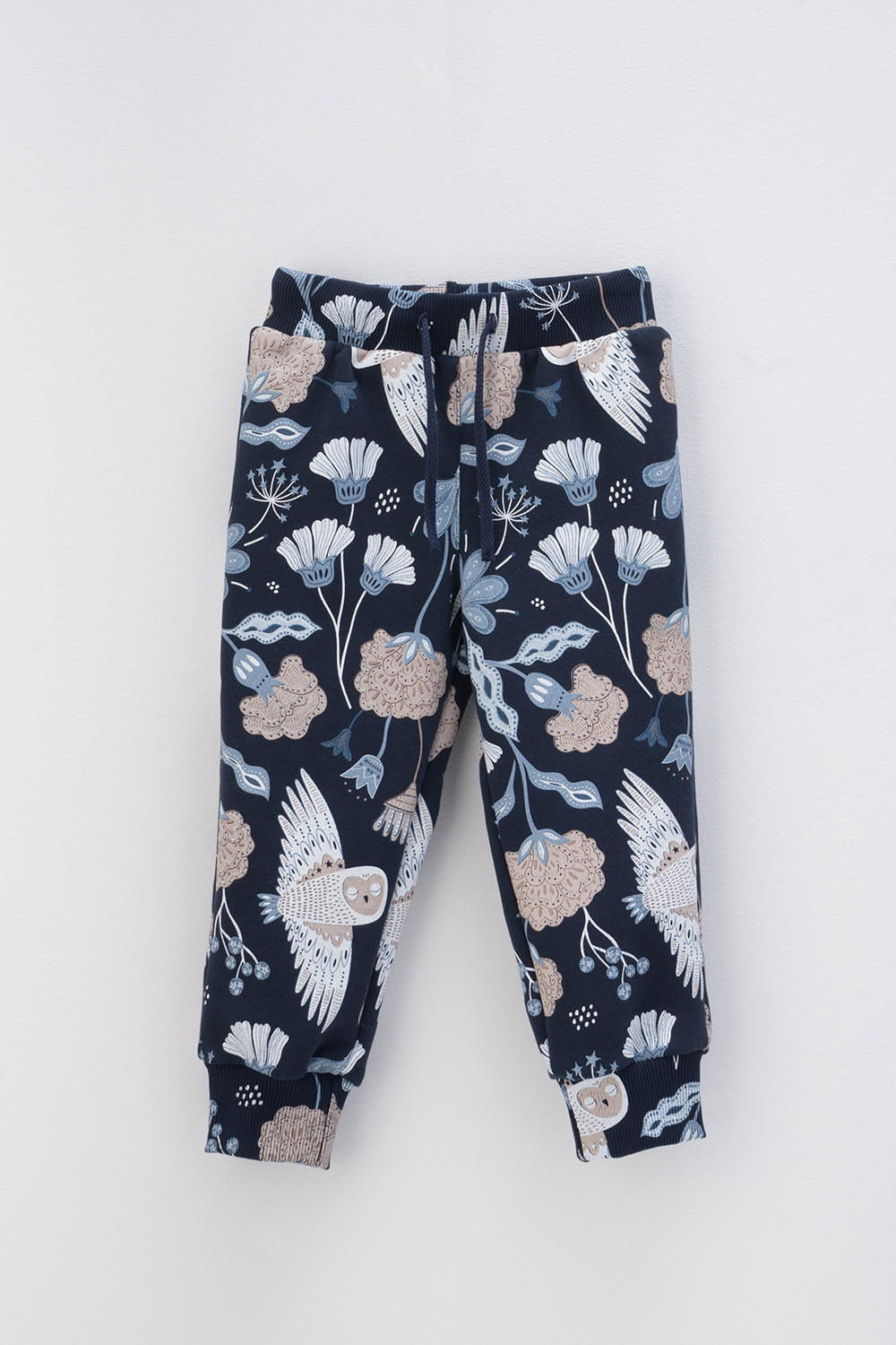 Брюки для девочки, артикул: КР 400605, цвет: темно-синий, фото 2