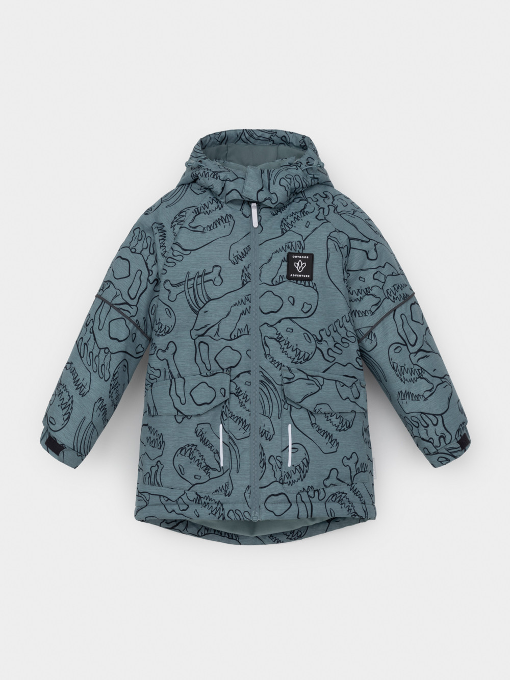 Куртки для мальчика, артикул: ВК 36093/н/4 ГР, цвет: бирюзовый, фото 2