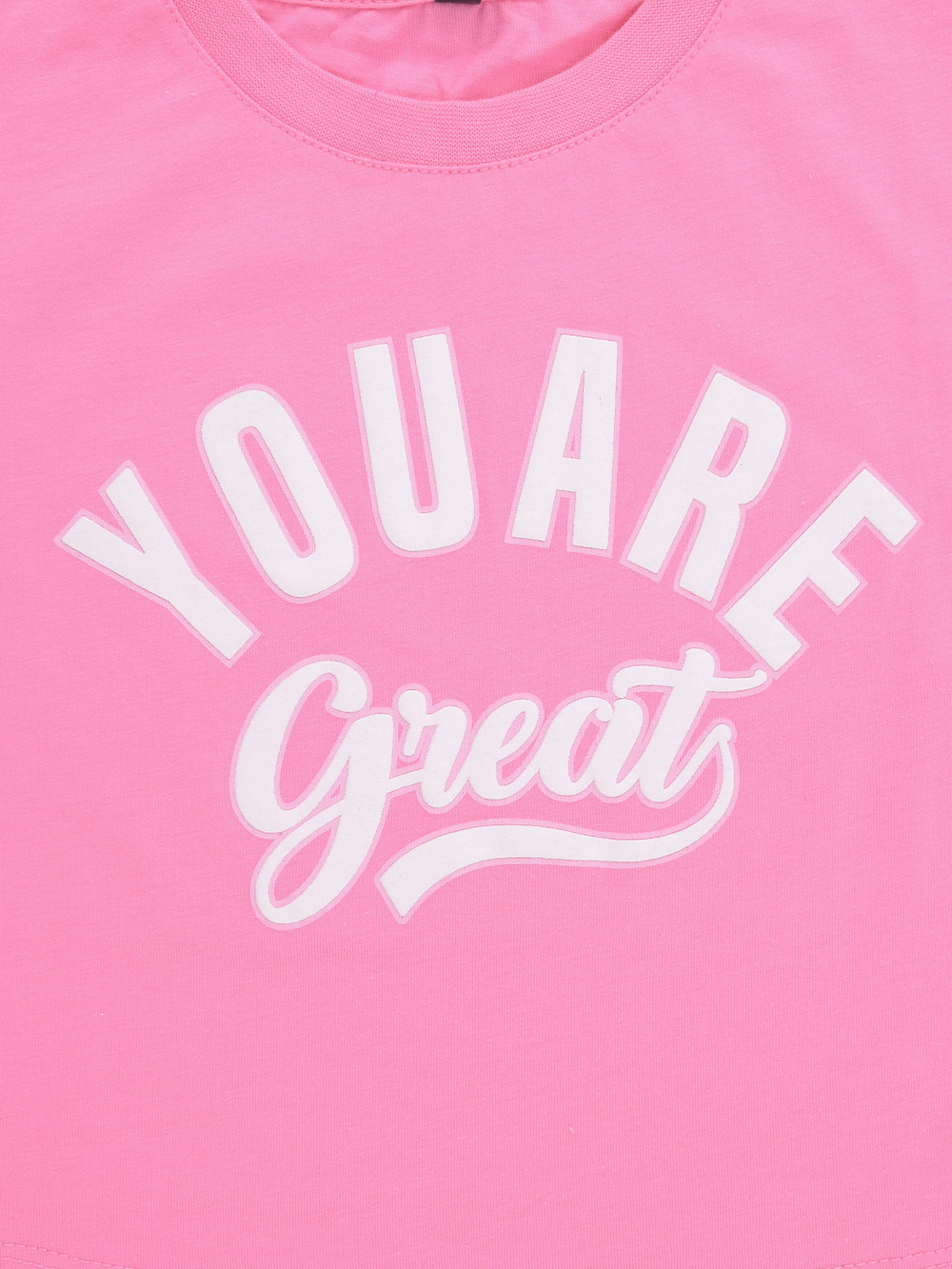 Футболка для девочки, артикул: КР 302936-1, цвет: розовый, фото 2