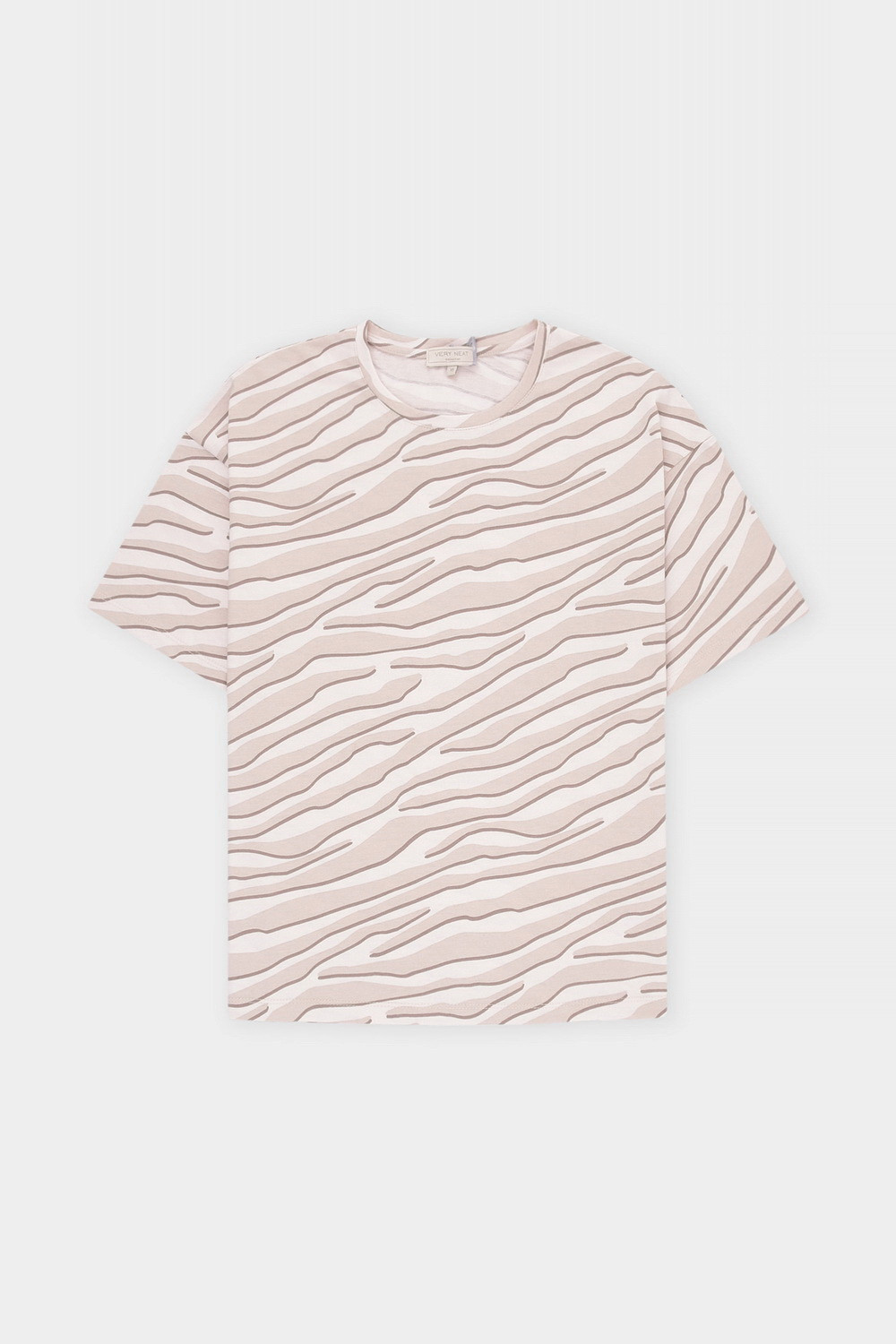 Футболки женские для мам, артикул: ЕВТ 3112, цвет: бежевый, фото 2