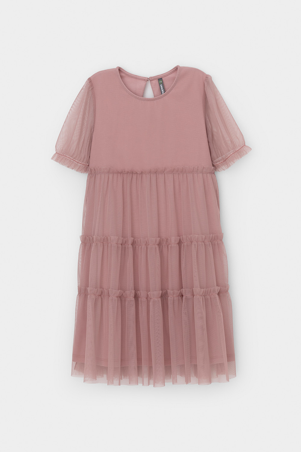 Платье для девочки, артикул: К 5909, цвет: розовый, фото 2