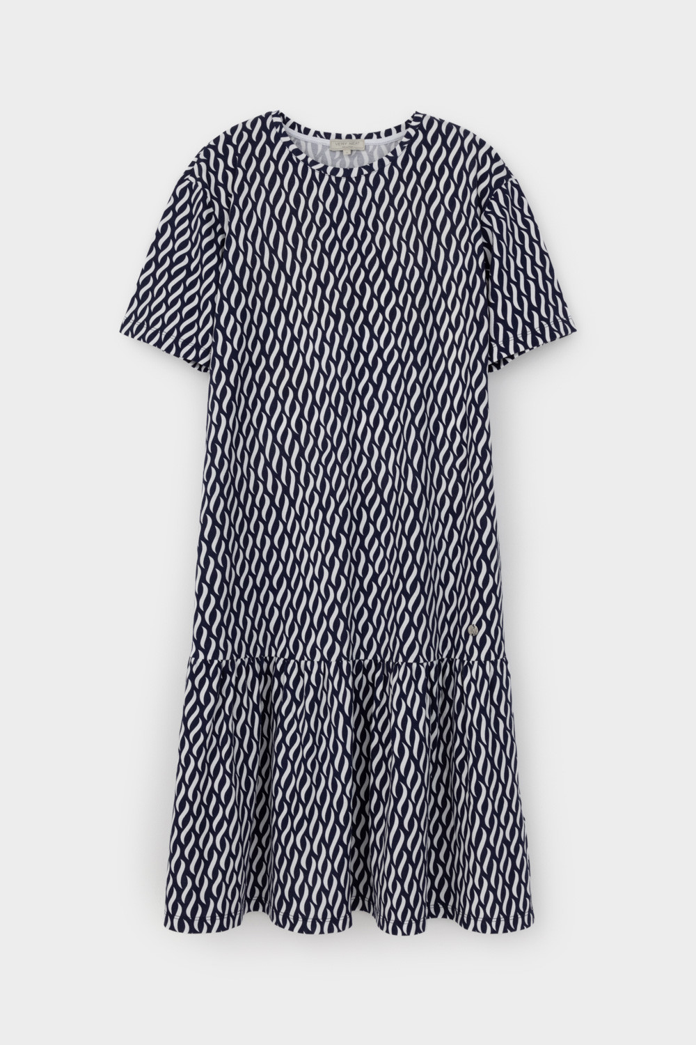 Платья женские для мам, артикул: ЕВТ 5066, цвет: синий, фото 2