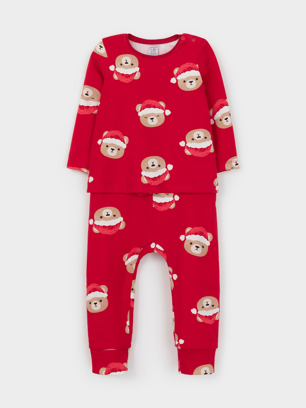 Пижамы, артикул: К 1661, цвет: красный, фото 2