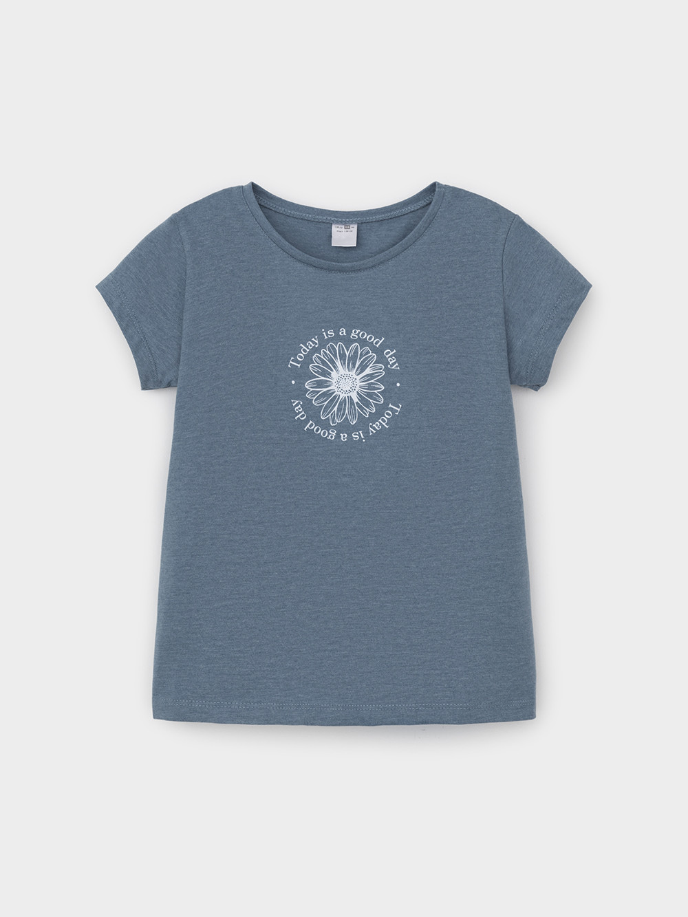 Футболка для девочки, артикул: КП 302763/1, цвет: голубой, фото 2