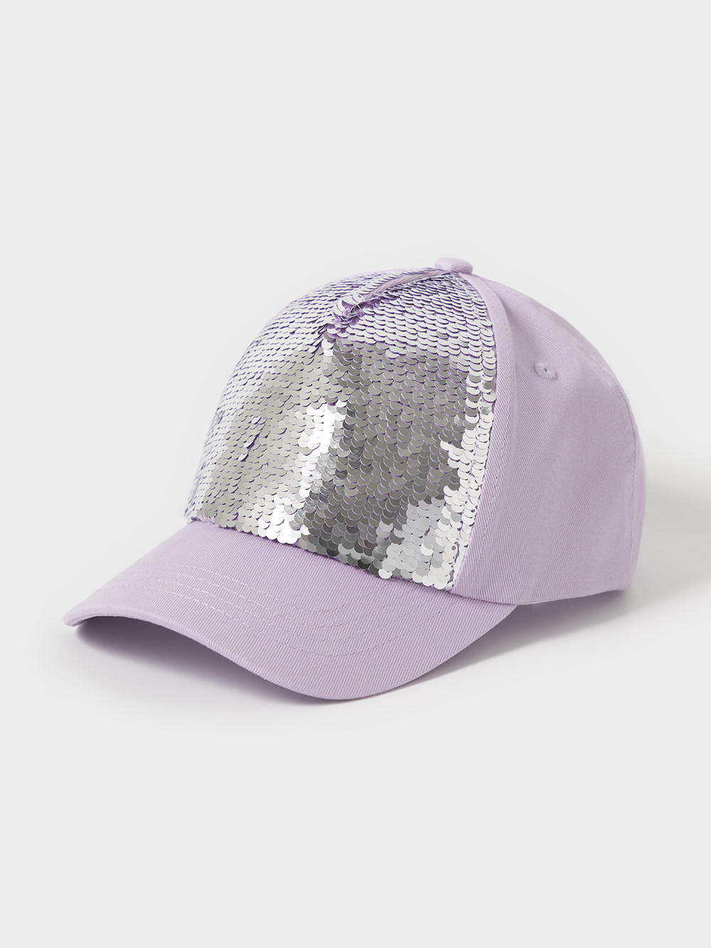 Кепка для девочки, артикул: ТК 80092, цвет: фиолетовый, фото 2