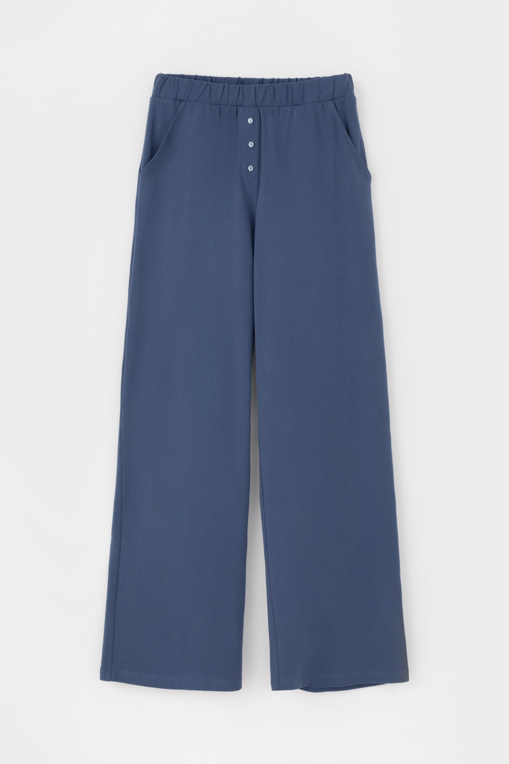 Брюки для дома для мам, артикул: Е 40054, цвет: синий, фото 2