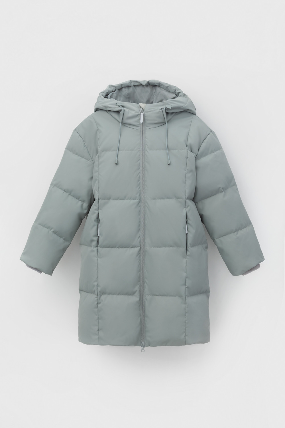 Пальто для девочки, артикул: ВК 34068/2 УЗГ, цвет: зеленый, фото 2