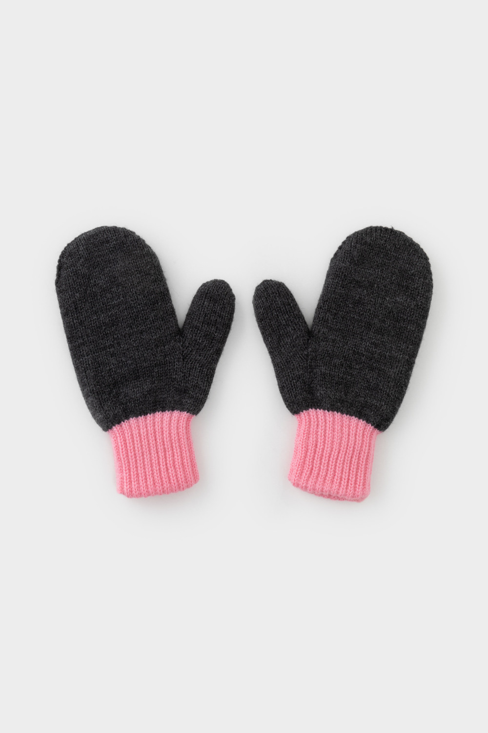 Рукавицы для девочки, артикул: КВ 10025/ш, цвет: серый, фото 2
