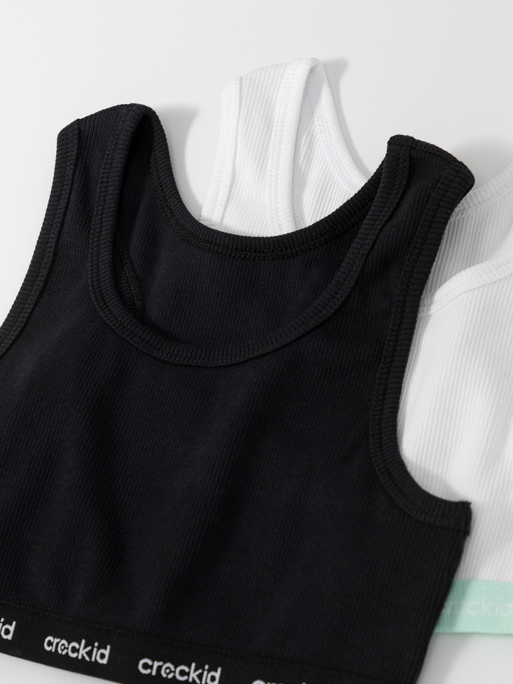 Майки для девочки, артикул: К 1196-2уп, цвет: белый, фото 2