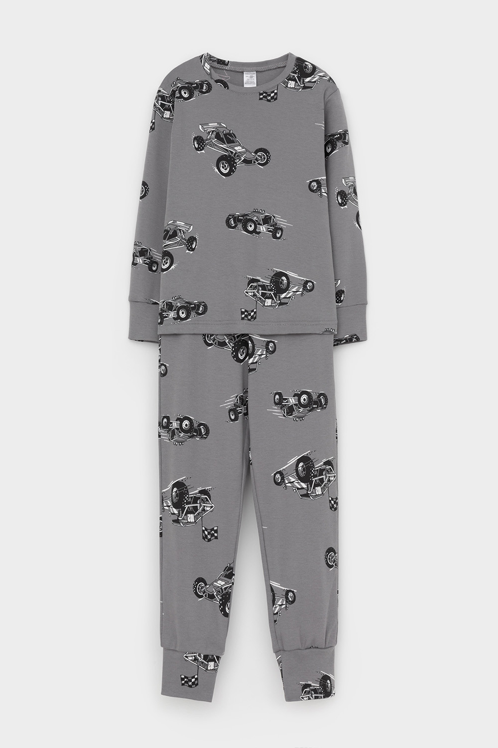Пижама для мальчика, артикул: К 1552, цвет: серый, фото 2