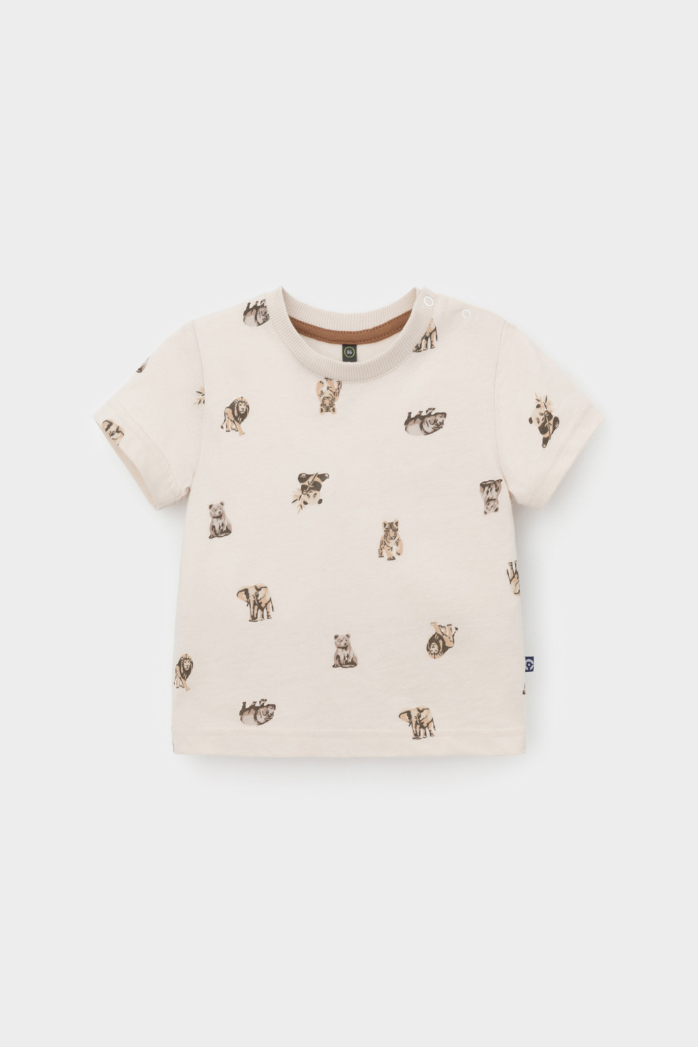 Футболка для мальчика, артикул: КР 302537, цвет: бежевый, фото 2