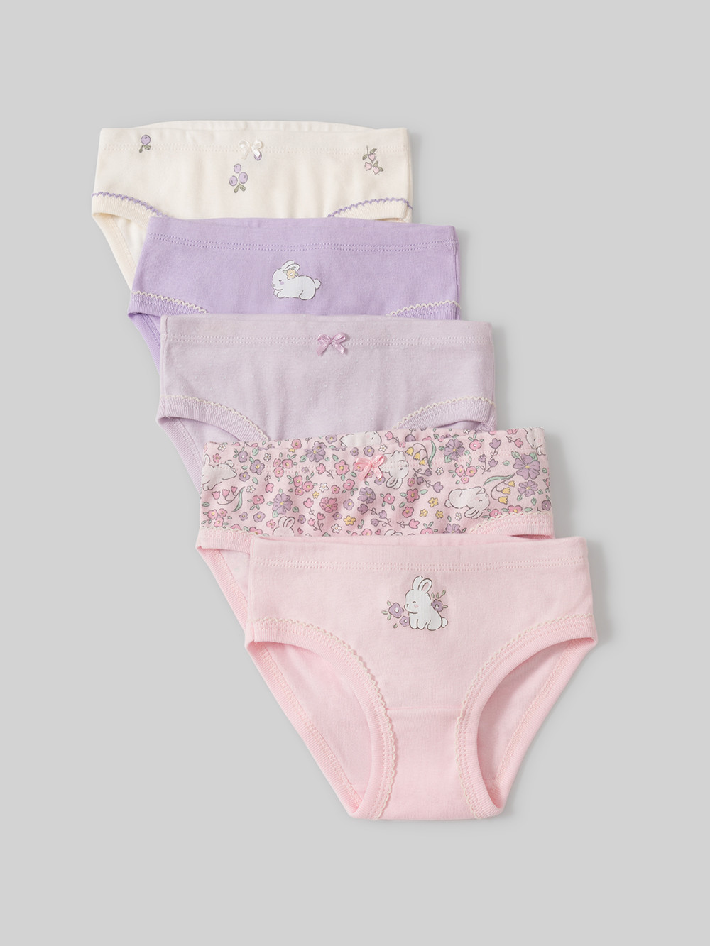 Трусы для девочки, артикул: МП 1978-5уп, цвет: фиолетовый, фото 2