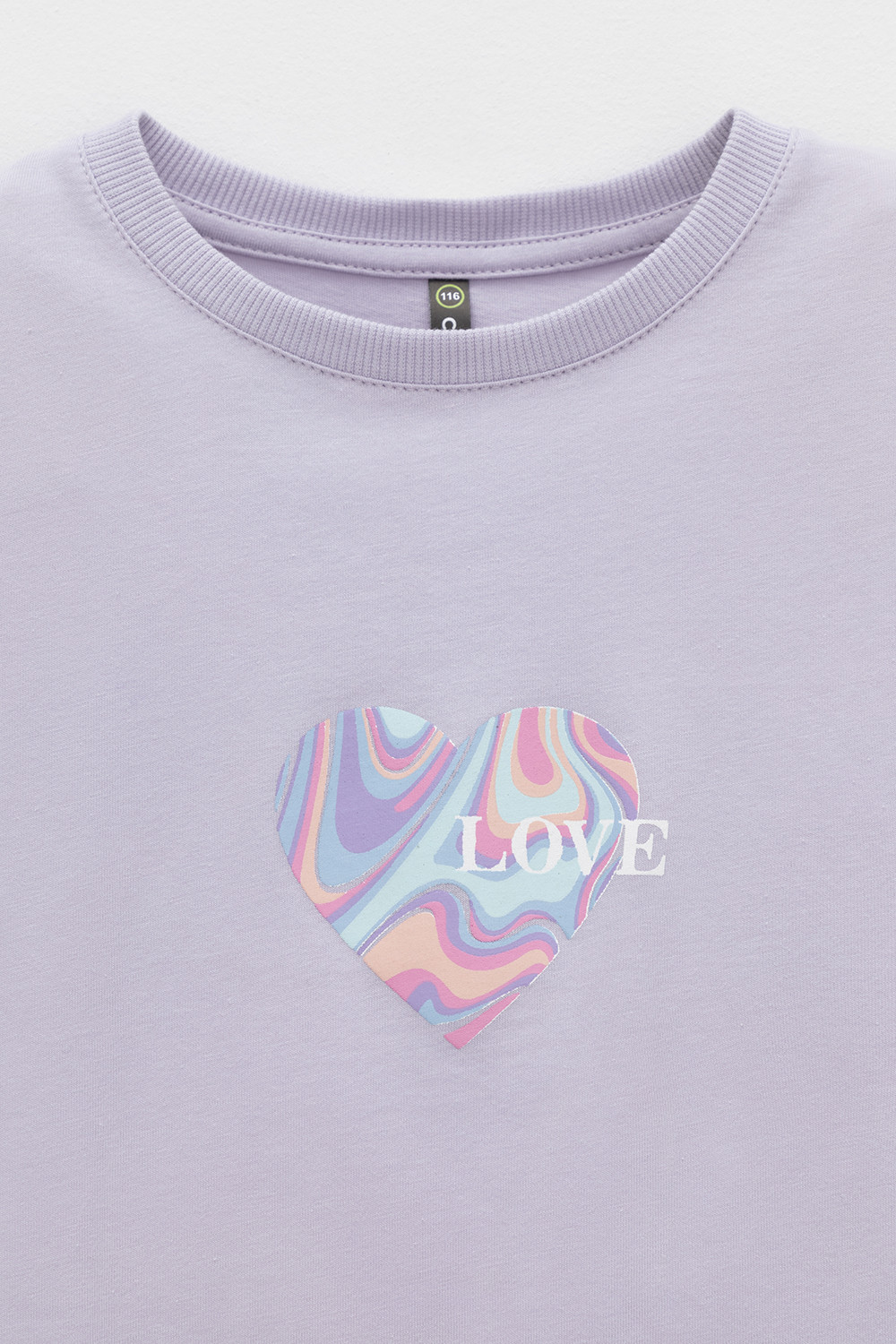 Футболка для девочки, артикул: КР 302683-1, цвет: фиолетовый, фото 2