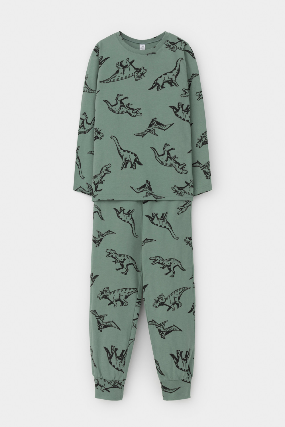 Пижама для мальчика, артикул: К 1561, цвет: зеленый, фото 2