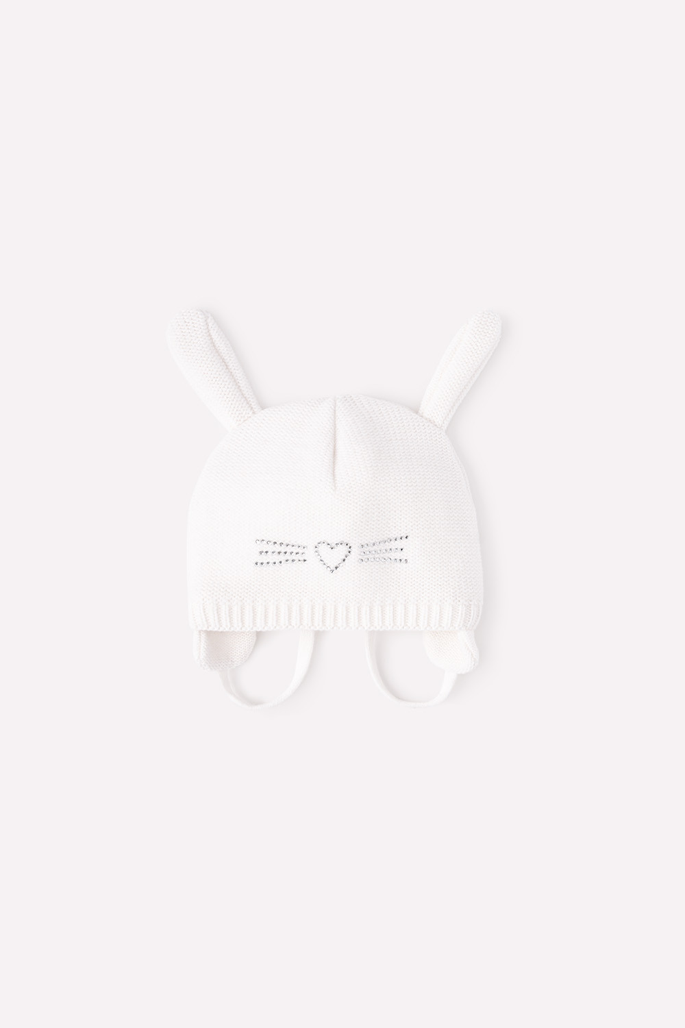 Шапка для девочки, артикул: КВ 20220/ш, цвет: белый, фото 2