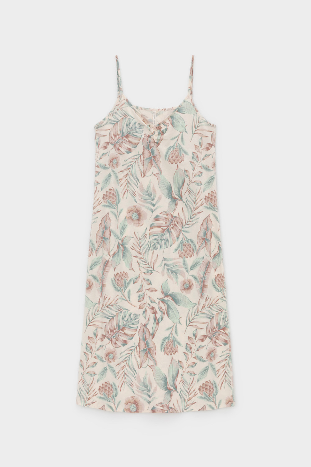 Сорочки ночные женские для мам, артикул: Е 10008, цвет: светло-бежевый, фото 2