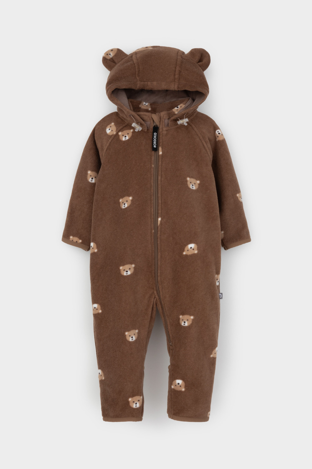 Комбинезон для мальчика, артикул: ФЛ 60008/н/1 ГР, цвет: коричневый, фото 2