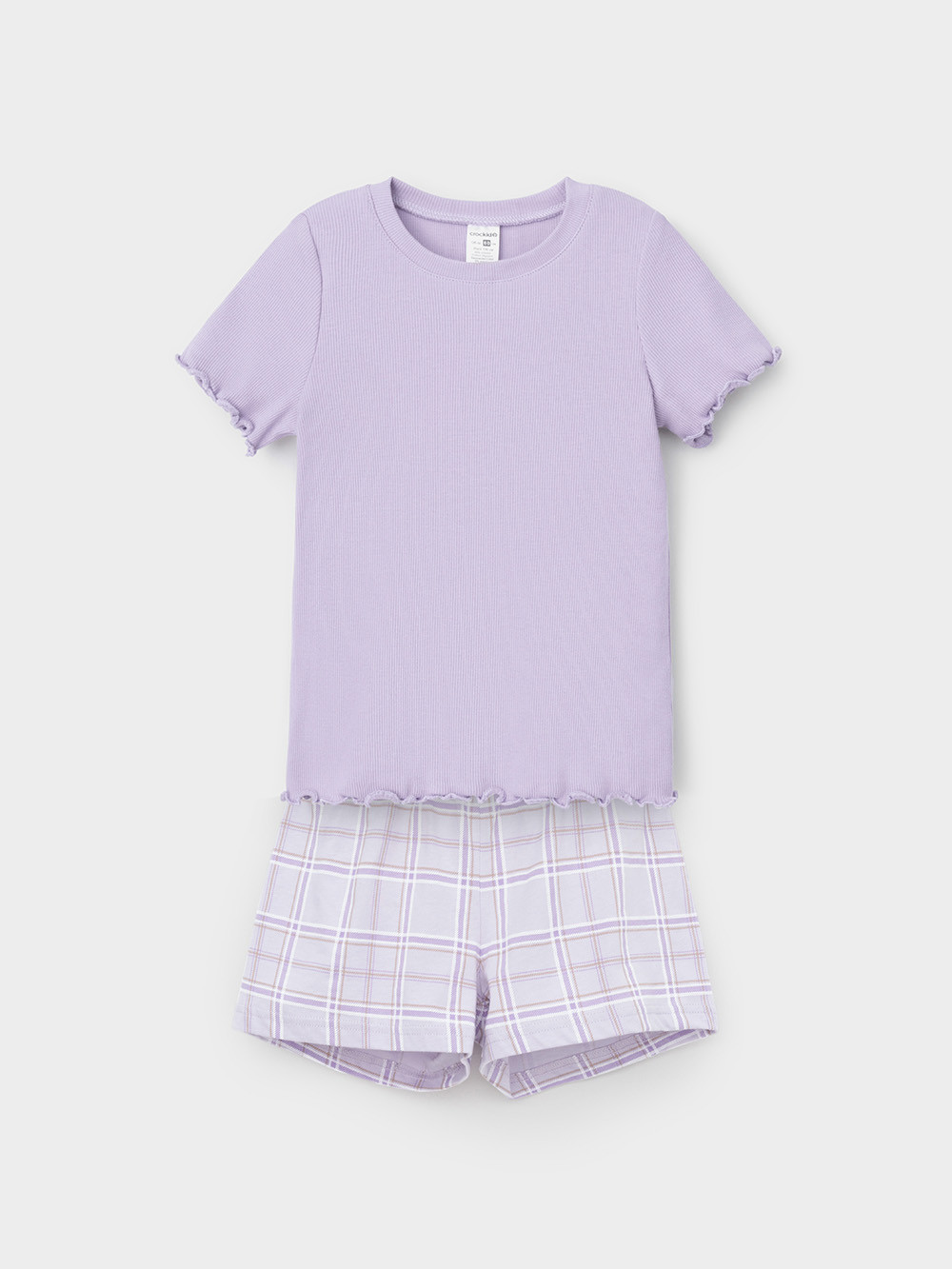 Пижама для девочки, артикул: К 1645, цвет: фиолетовый, фото 2