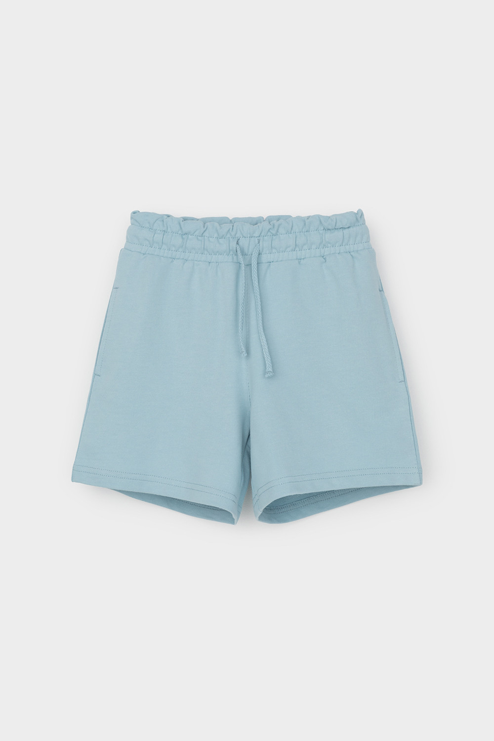 Шорты для девочки, артикул: К 400664, цвет: голубой, фото 2