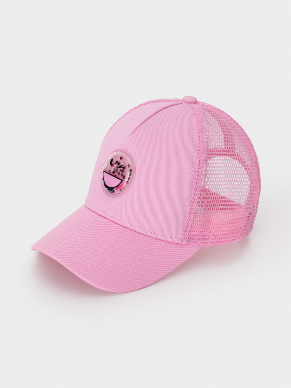 Кепка для девочки, артикул: ТК 80057, цвет: розовый, фото 2