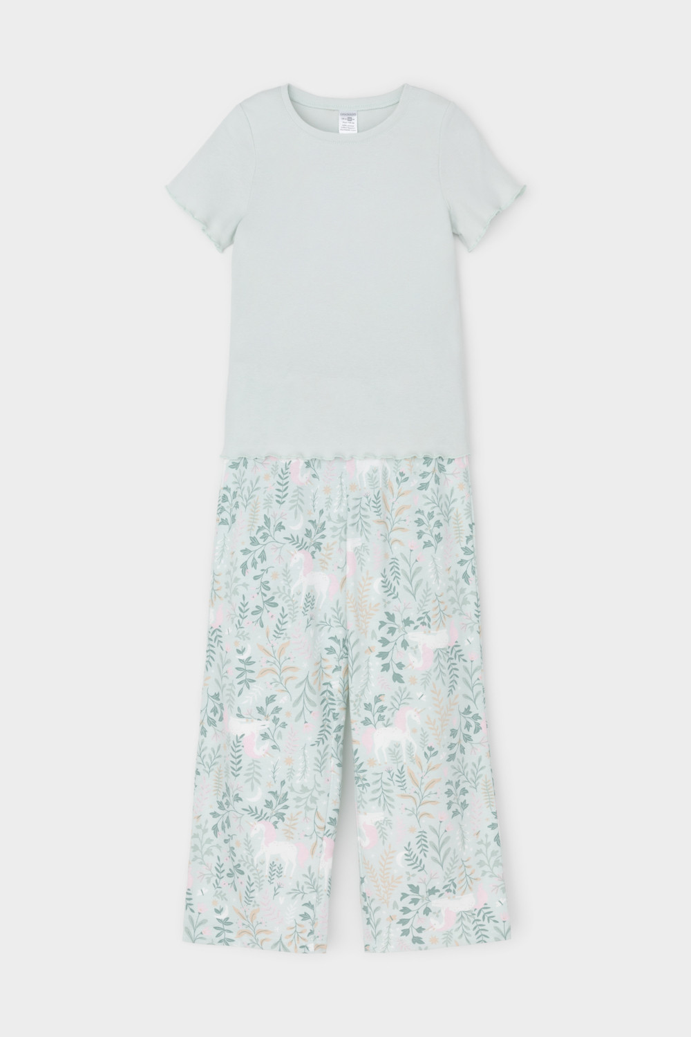 Пижама для девочки, артикул: К 1636, цвет: светло-серый5, фото 2