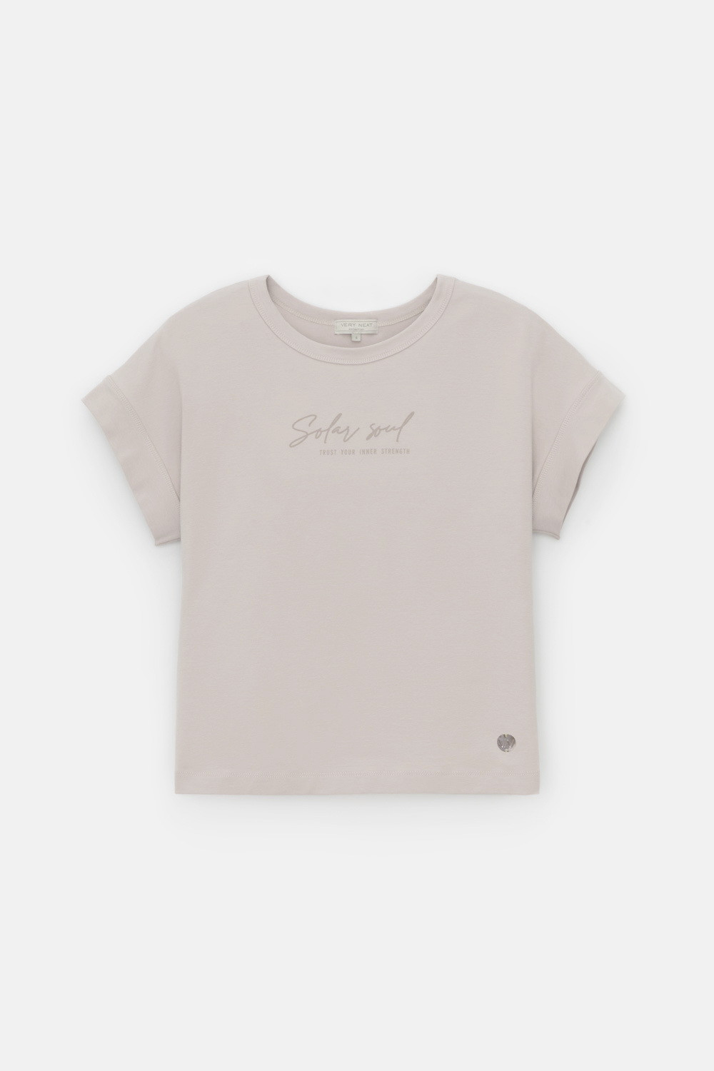 Футболки женские для мам, артикул: ЕВТ 3305, цвет: бежевый, фото 2