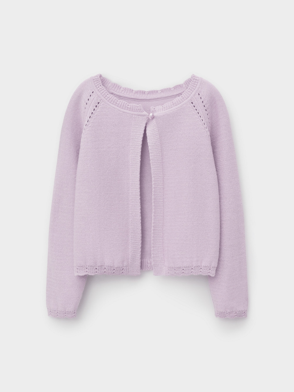 Жакет для девочки, артикул: КВ 30092/25, цвет: фиолетовый, фото 2