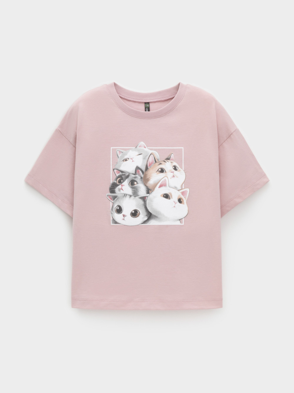 Футболка для девочки, артикул: КР 302828, цвет: розовый, фото 2