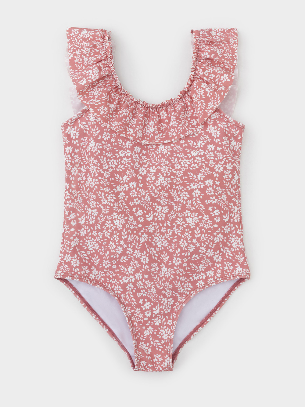 Купальник для девочки, артикул: ТК 16022/2н ФВ, цвет: розовый, фото 2