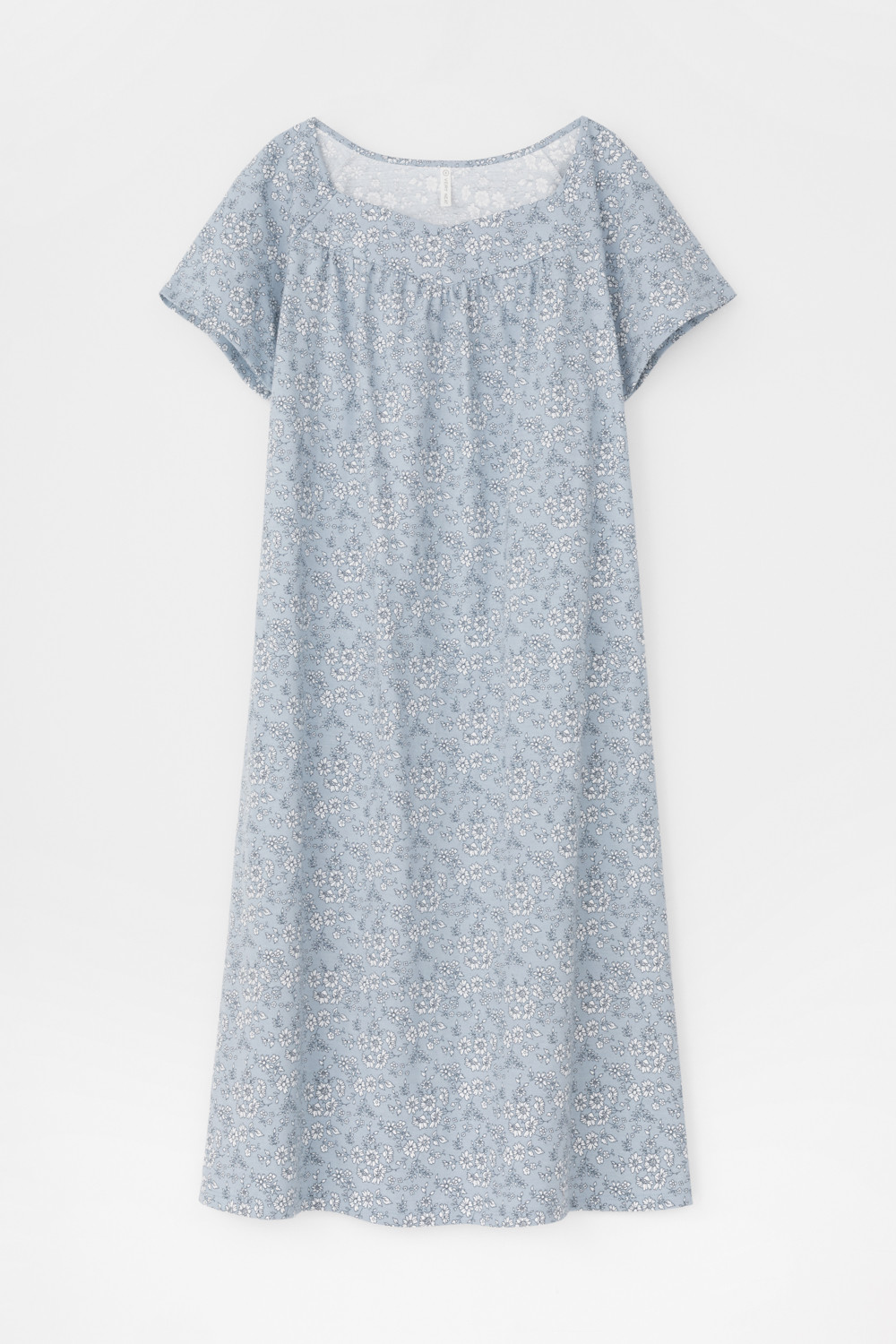 Сорочки ночные женские для мам, артикул: Е 10009, цвет: синий, фото 2