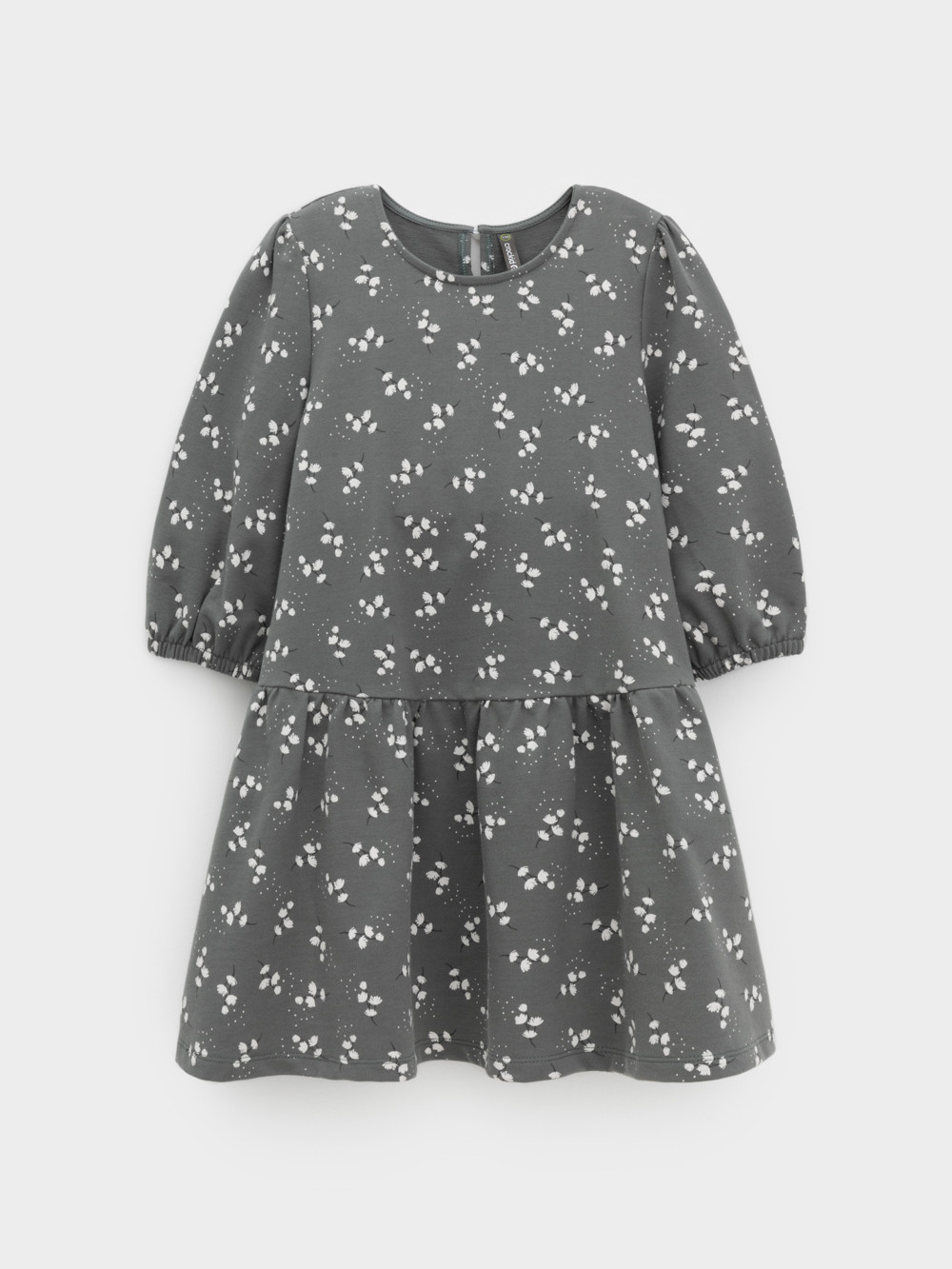 Платье для девочки, артикул: КР 5899, цвет: зеленый, фото 2